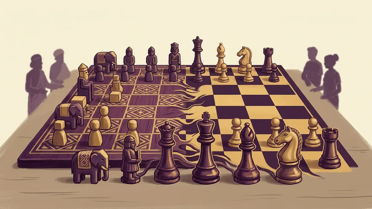 Comment les échecs sont-ils nés ? Du Chaturanga au jeu moderne — Jeu de société | PartiePrise