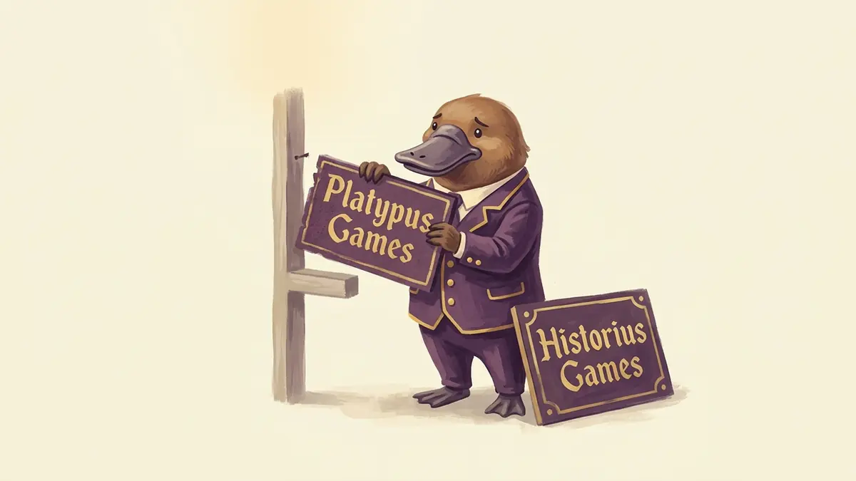 Platypus Games devient Historius Games et choisit son camp — Jeu de société | PartiePrise