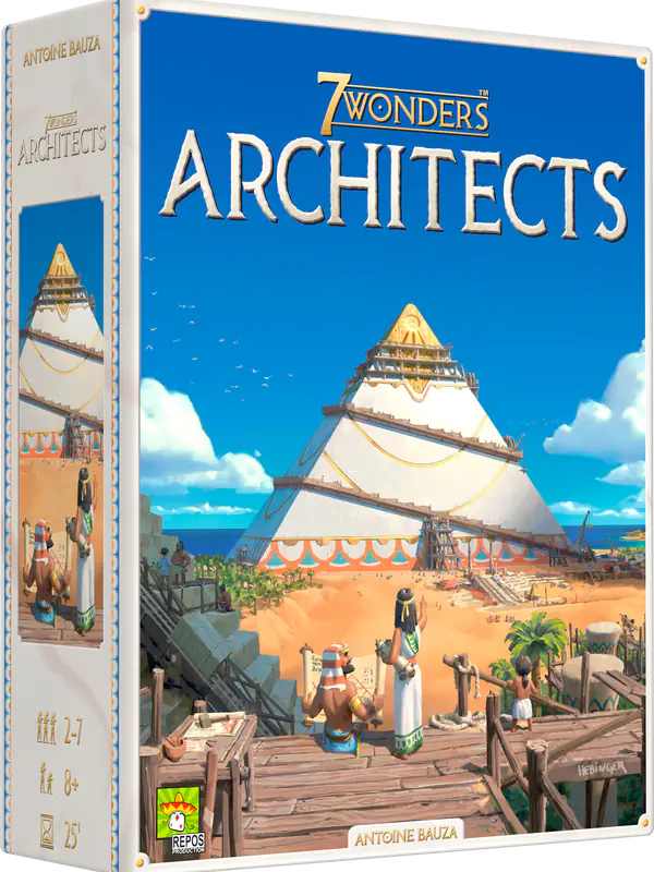 Review 7 Wonders Architects : test et avis — Jeu de société | PartiePrise