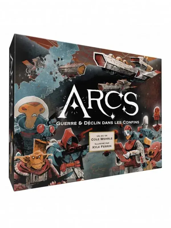Arcs : Guerre & Déclin dans les Confins — Jeu de société pour 2-4 joueurs | PartiePrise