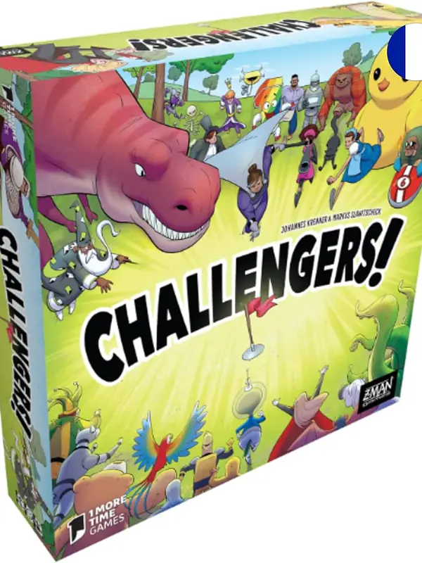 Review Challengers! : test et avis — Jeu de société | PartiePrise