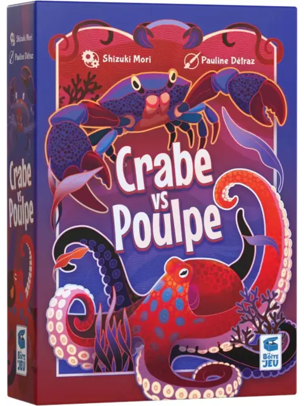 Crabe vs Poulpe — Jeu de société pour 2-2 joueurs | PartiePrise