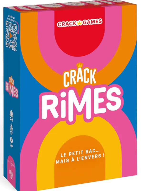 Crack Rimes — Jeu de société pour 2-8 joueurs | PartiePrise