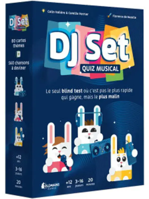 DJ Set Quiz Musical — Jeu de société pour 3-16 joueurs | PartiePrise
