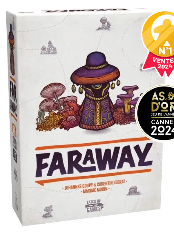 Review Faraway : test et avis — Jeu de société | PartiePrise