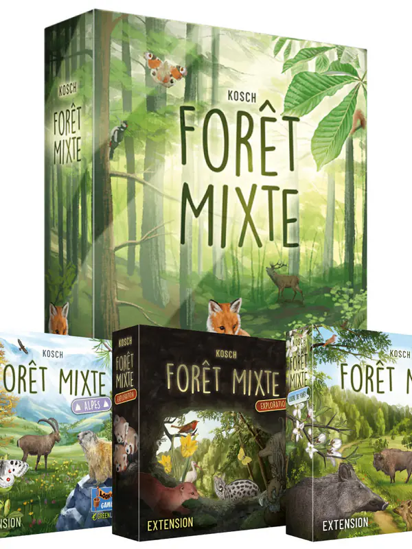 Forêt Mixte Extensions — Jeu de société pour 1-5 joueurs | PartiePrise