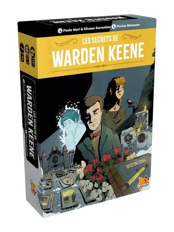 Review Les Secrets de Warden Keene : test et avis — Jeu de société | PartiePrise