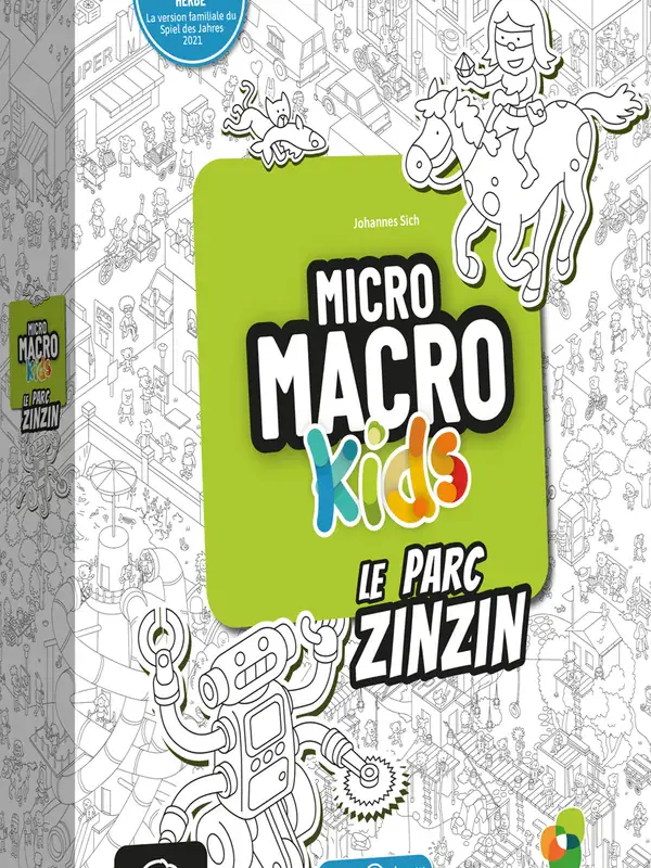 Review Micro Macro Kids - Le Parc Zinzin : test et avis — Jeu de société | PartiePrise
