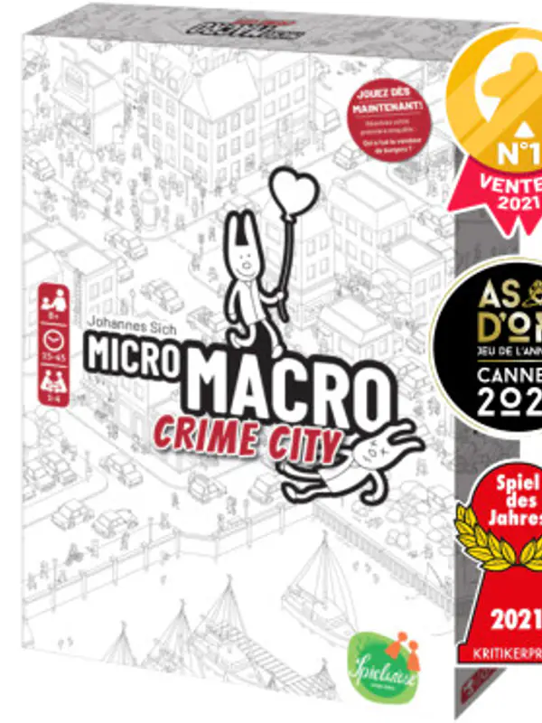 Review MicroMacro: Crime City, test et avis — Jeu de société | PartiePrise