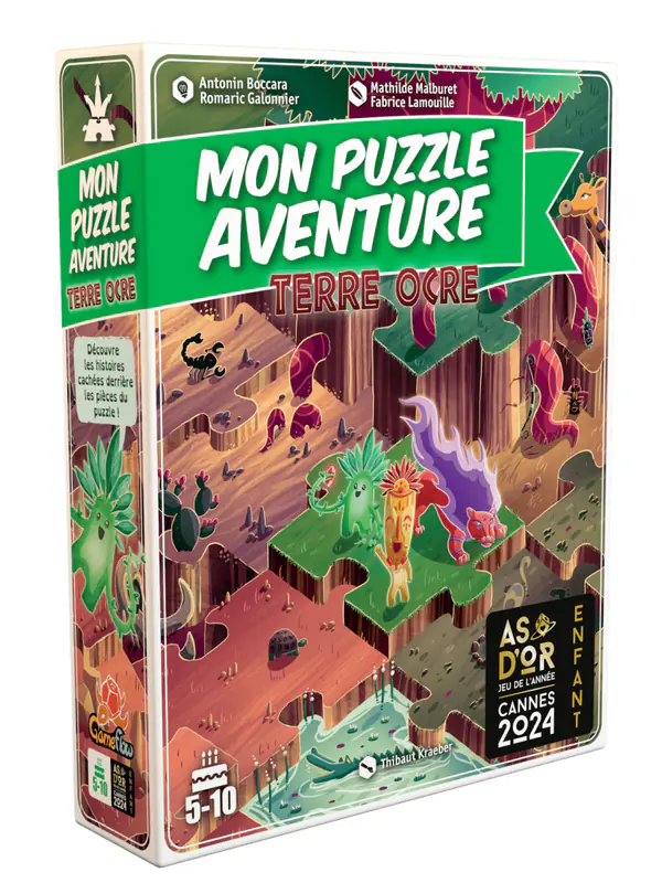 Review Mon puzzle aventure : test et avis — Jeu de société | PartiePrise