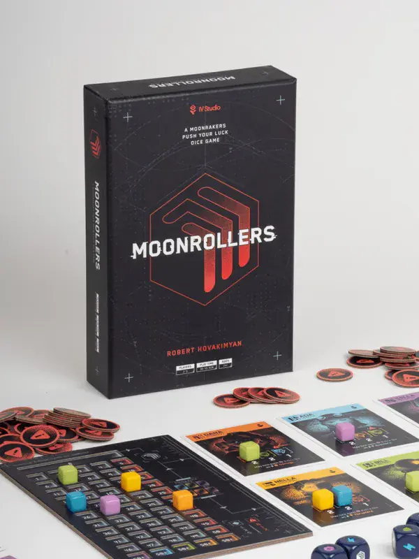 Review Moon Rollers : test et avis — Jeu de société | PartiePrise