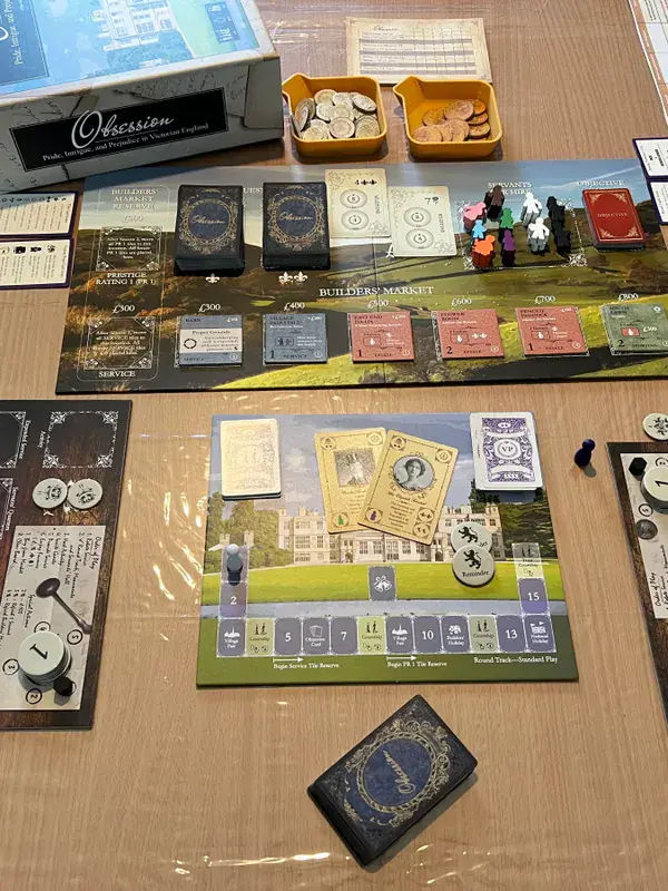 Review Obsession : test et avis — Jeu de société | PartiePrise