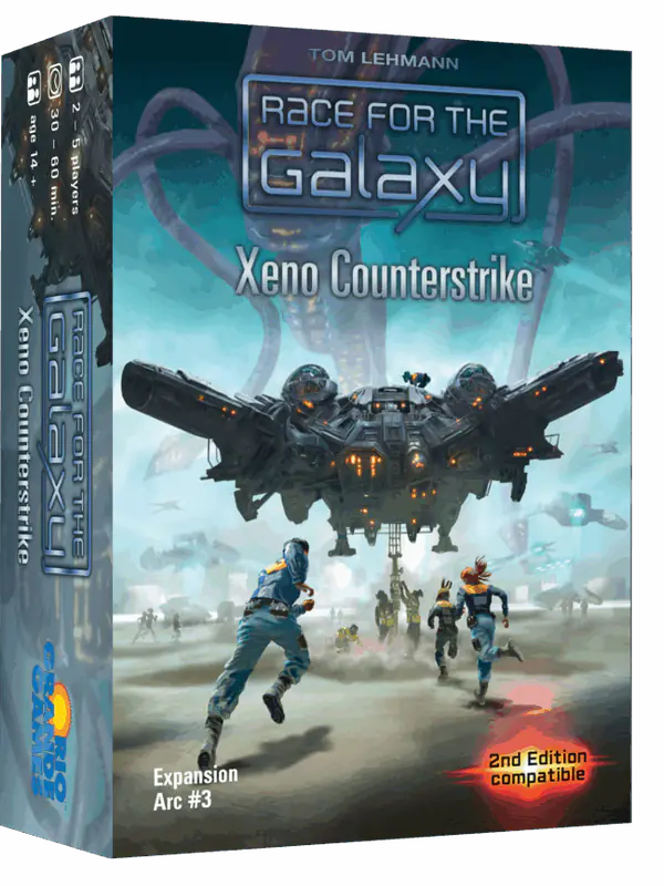 Race for the Galaxy: Xeno Counterstrike — Jeu de société pour 2-4 joueurs | PartiePrise
