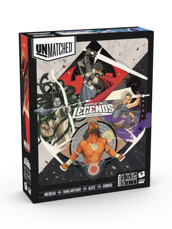 Review Unmatched: Battle of Legends, test et avis — Jeu de société | PartiePrise
